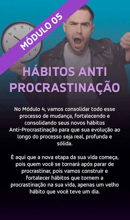 PARE DE PROCRASTINAR Roxa Pare De Procrastinar